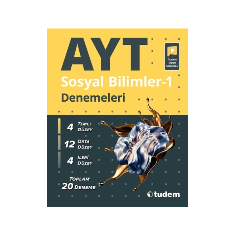 AYT Sosyal Bilimler-1 Denemeleri (20'Li)