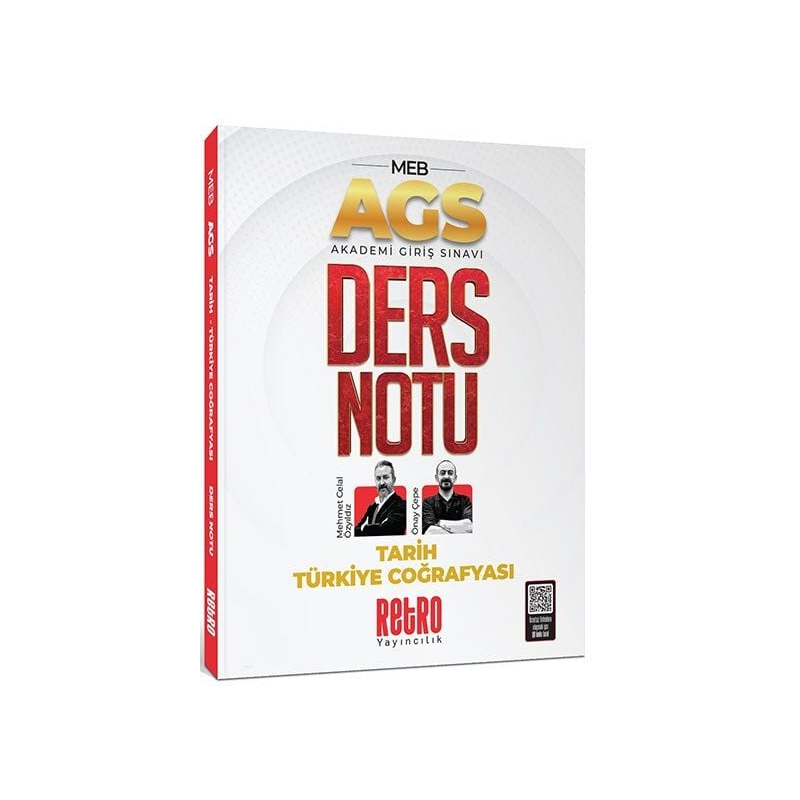 2025 MEB AGS Tarih ve Türkiye Coğrafyası Ders Notu Retro Kitap