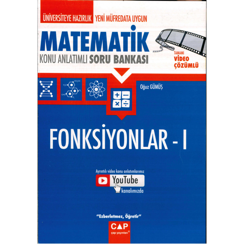 TYT-AYT MATEMATİK FONKSİYONLAR 1 KONU ANLATIMLI SORU BANKASI