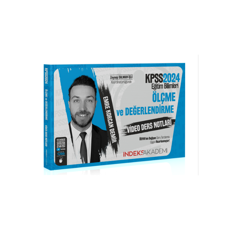 ÖLÇME VE DEĞERLENDİRME VİDEO DERS NOTLARI