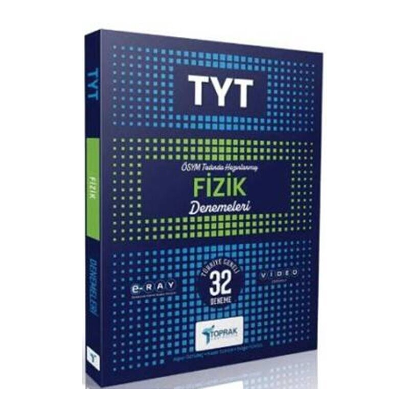 TYT Fizik Deneme Kitabı Toprak Yayıncılık