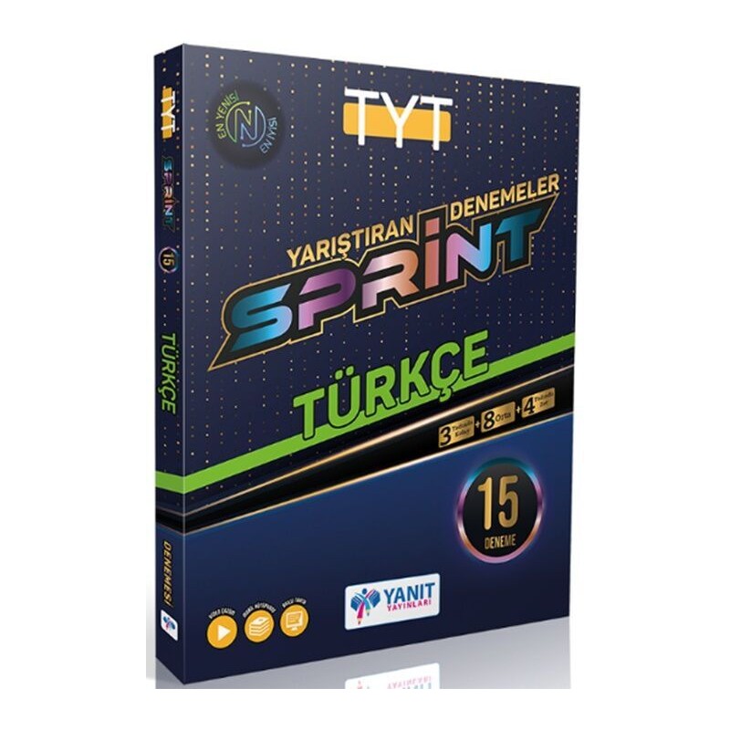 TYT Türkçe Sprint 15 Deneme Yanıt Yayınları