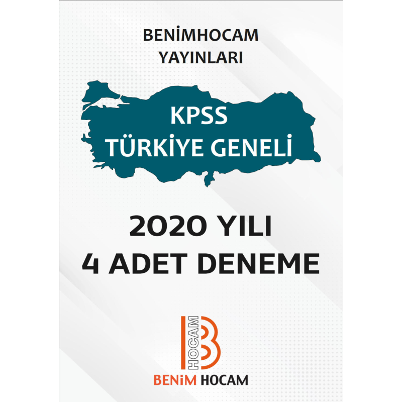 BENİM HOCAM 4 ADET DENEME