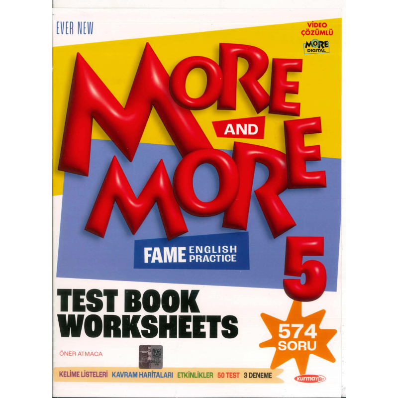 5. Sınıf New More More English 5 Fenomen Test Book Kurmay ELT Yayınları