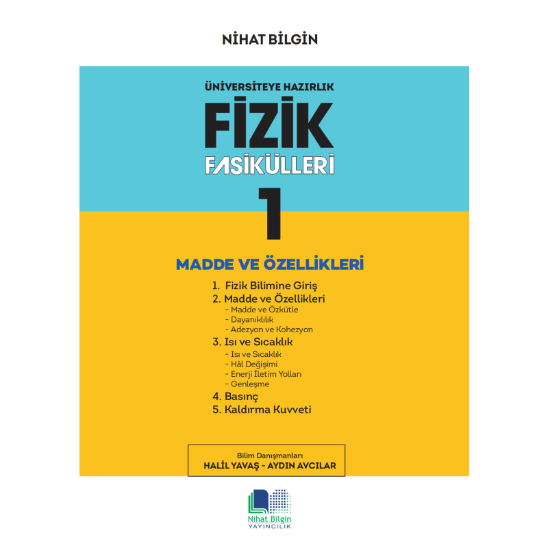 Nihat Bilgin TYT Fizik Fasikülleri 1