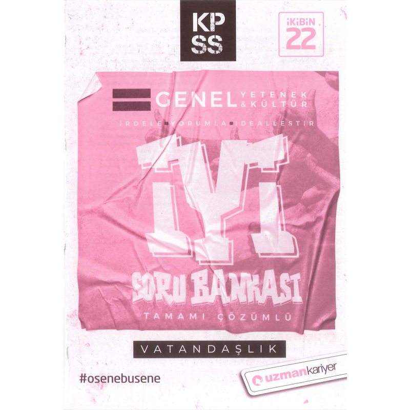 GY GK VATANDAŞLIK İYİ ÇÖZÜMLÜ SORU BANKASI