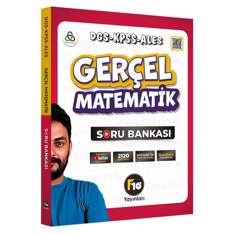 Gerçel Matematik DGS KPSS ALES Soru Bankası F10 Yayınları