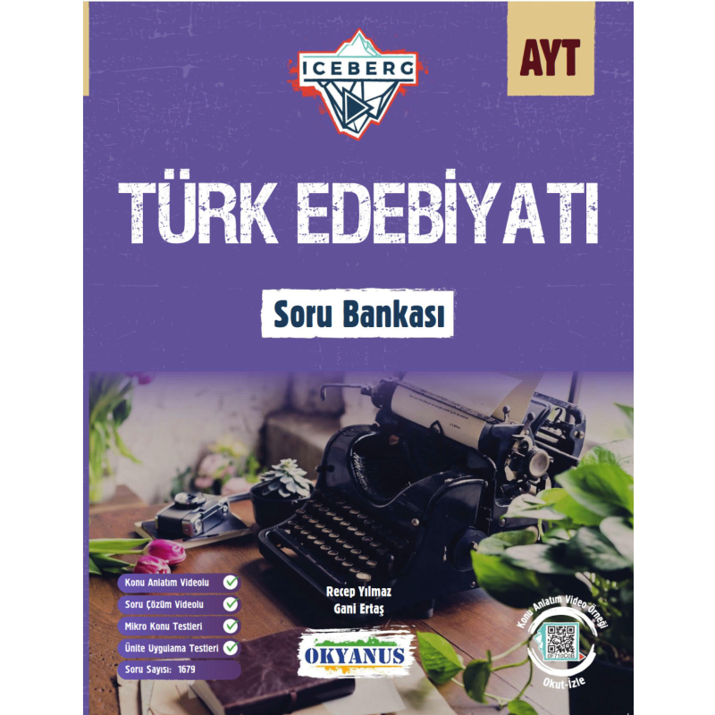 Ayt Iceberg Türk Edebiyatı Soru Bankası Okyanus Yayınları