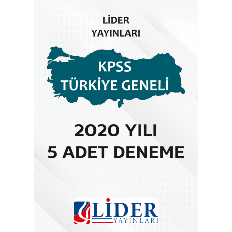 LİDER 5 ADET DENEME