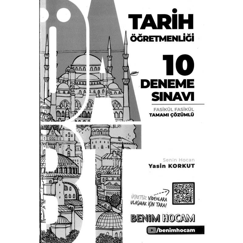 TARİH ÖĞRETMENLİĞİ 10 DENEME SINAVI TAMAMI ÇÖZÜMLÜ
