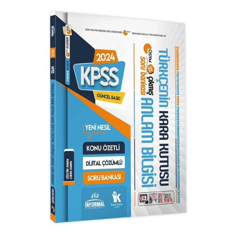 TÜRKÇENİN KARA KUTUSU ANLAM BİLGİSİ ÇIKMIŞ SORU BANKASI