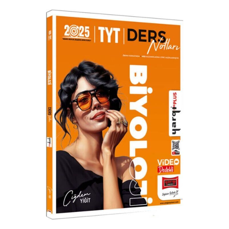 2025 TYT Biyoloji Ders Notları (Çiğdem Yiğit) Yargı Yayınları