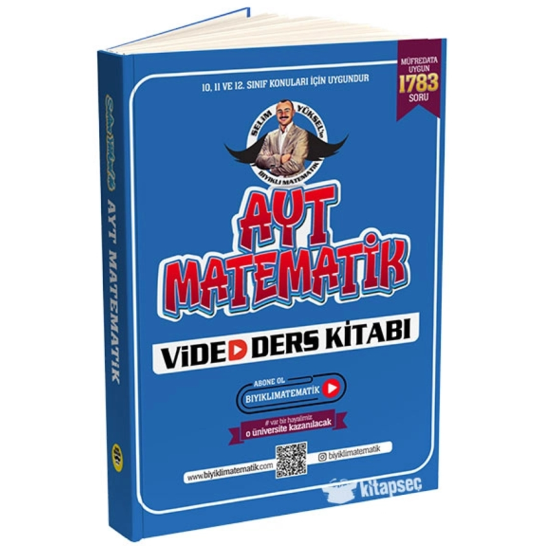 BIYIKLI MATEMATİK 2024 AYT Matematik Video Ders Notları Bıyıklı Matematik Yayınları