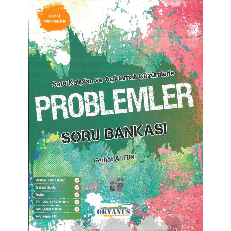 TYT-AYT PROBLEMLER SORU BANKASI KONU ÖZETLİ ÇÖZÜMLÜ