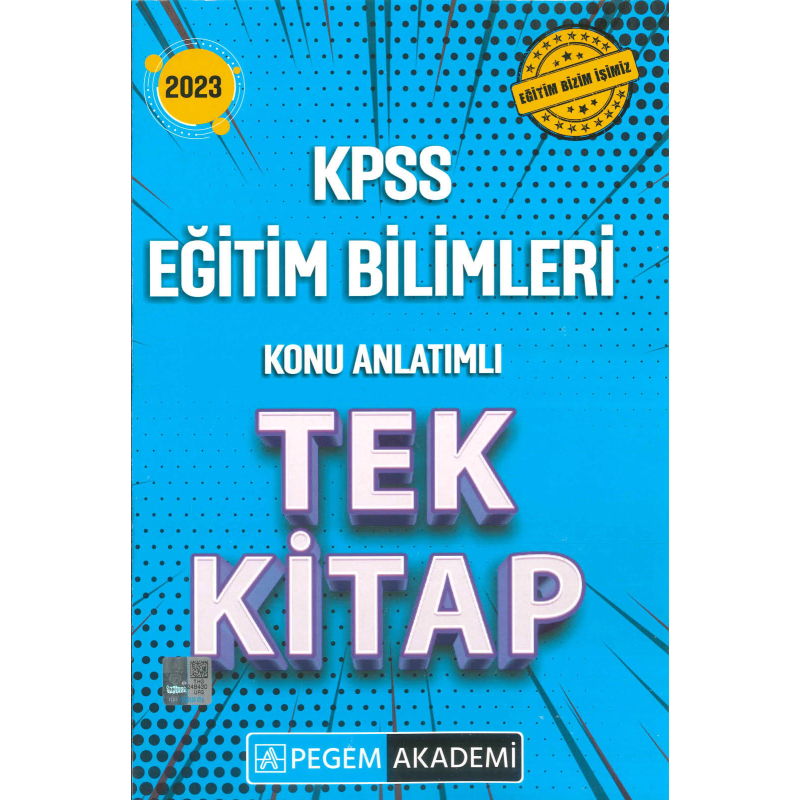KONU ANLATIMLI TEK KİTAP