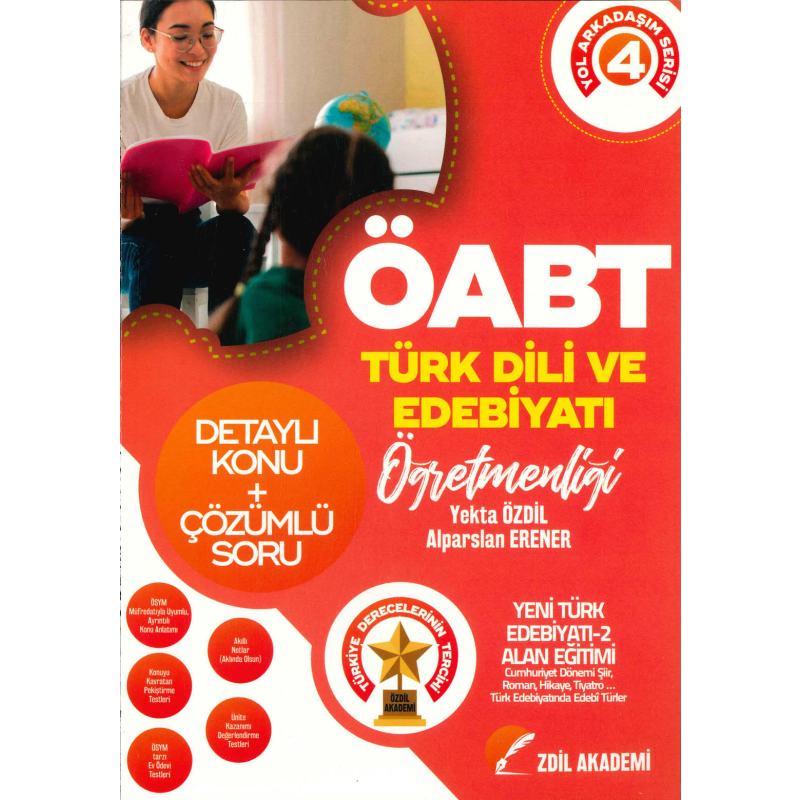DETAYLI KONU + ÇÖZÜMLÜ SORU YEKTA ÖZDİL YENİ TÜRK EDEBİYATI 2 ALAN EĞİTİMİ YOL ARKADAŞIM 4