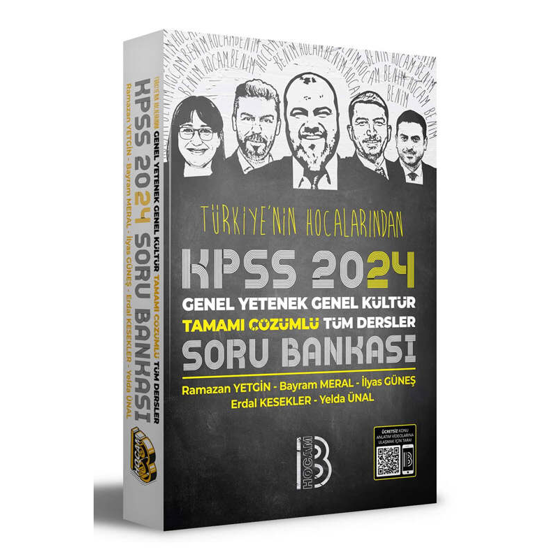 2024 KPSS Lisans Genel Kültür Genel Yetenek Tüm Dersler Tamamı Çözümlü Soru Bankası