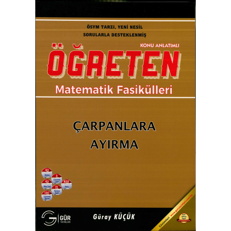 TYT-AYT ÖĞRETEN MATEMATİK ÇARPANLARA AYIRMA KONU ANLATIMLI