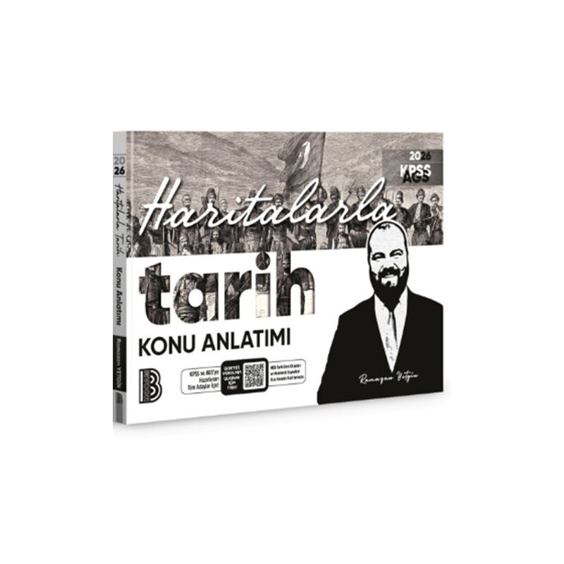 2026 KPSS MEB-AGS Tarih Haritalarla Konu Anlatımı Benim Hocam Yayınları