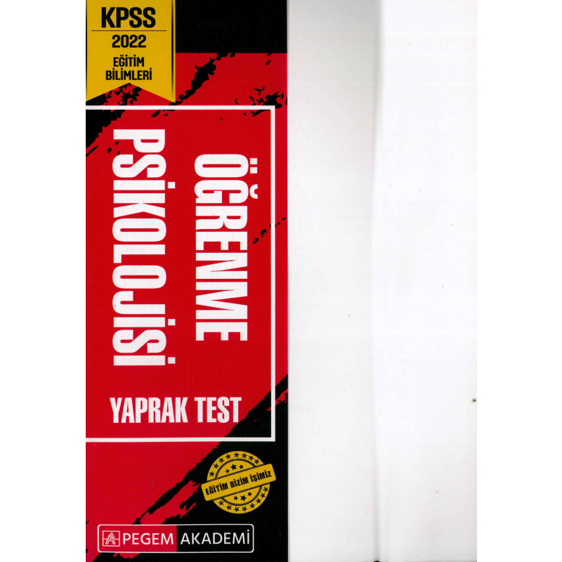 ÖĞRENME PSİKOLOJİSİ YAPRAK TEST