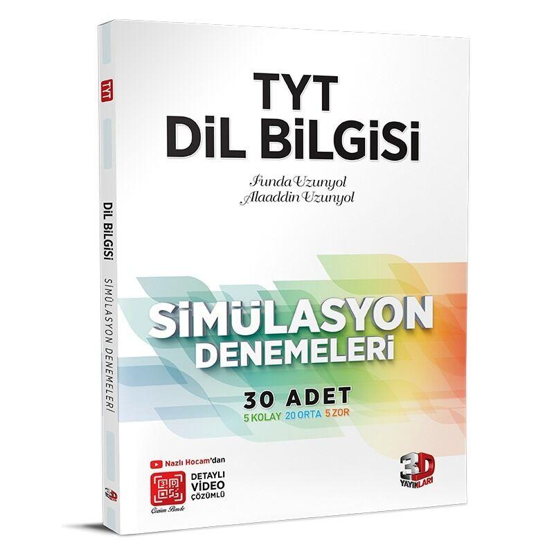 TYT Dil Bilgisi Simülasyon 30 ADET Denemeleri Detaylı Video Çözümlü