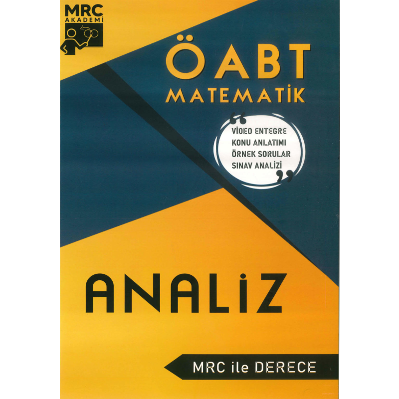 ÖABT İLKÖĞRETİM MATEMATİK ANALİZ MRC İLE DERECE