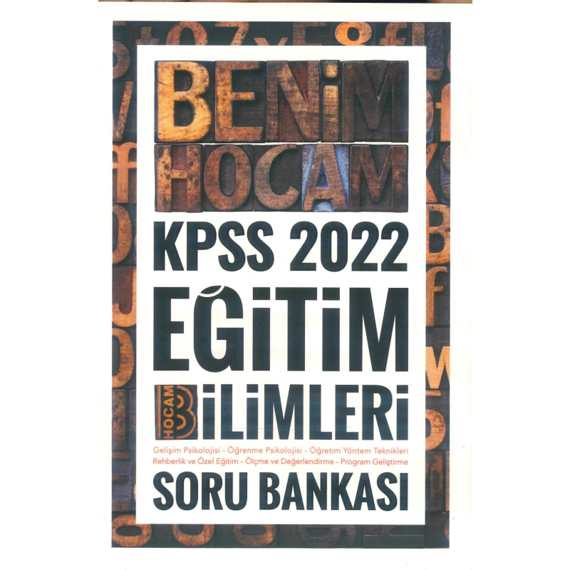 EĞİTİM BİLİMLERİ TÜM DERSLER SORU BANKASI