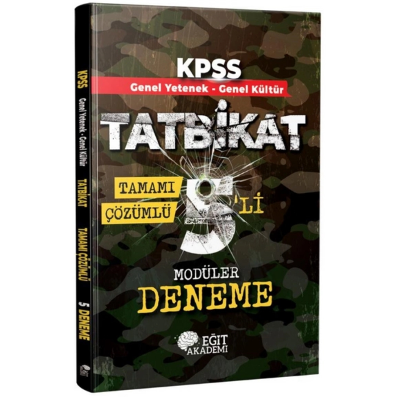 TATBİKAT 5'Lİ MODÜLER DENEME TAMAMI ÇÖZÜMLÜ (GY-GK)