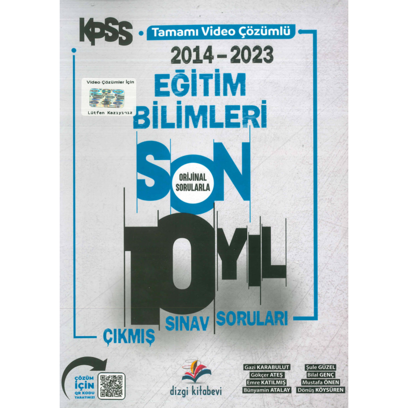 SON 10 YIL ÇIKMIŞ SORULAR TAMAMI VİDEO ÇÖZÜMLÜ (2014-2023)