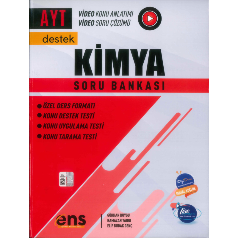 AYT Kimya Soru Bankası ENS Yayıncılık