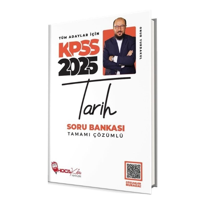 2025 KPSS Tarih Tamamı Çözümlü Soru Bankası Hoca Kafası Yayınları