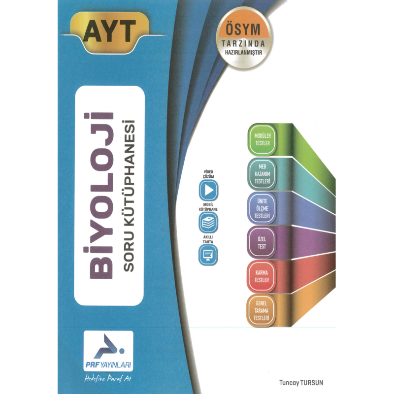 AYT BİYOLOJİ SORU KÜTÜPHANESİ