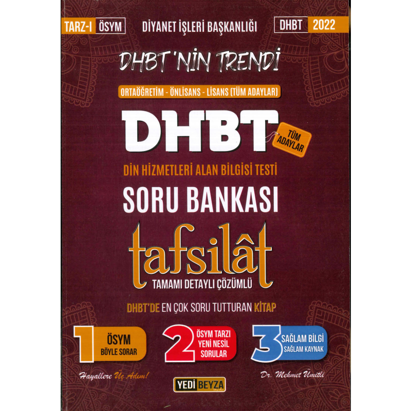 TAFSİLAT TAMAMI ÇÖZÜMLÜ SORU BANKASI