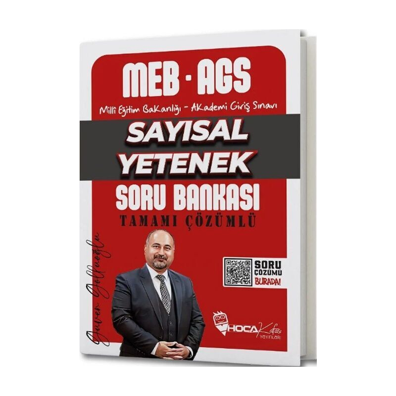 2025 MEB-AGS Sayısal Yetenek Soru Bankası Çözümlü Hoca Kafası Yayınları