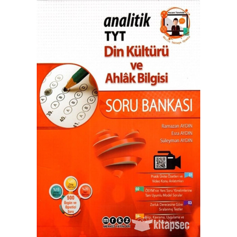 TYT ANALİTİK DİN KÜLTÜRÜ VE AHL. BİLG. SORU BANKASI