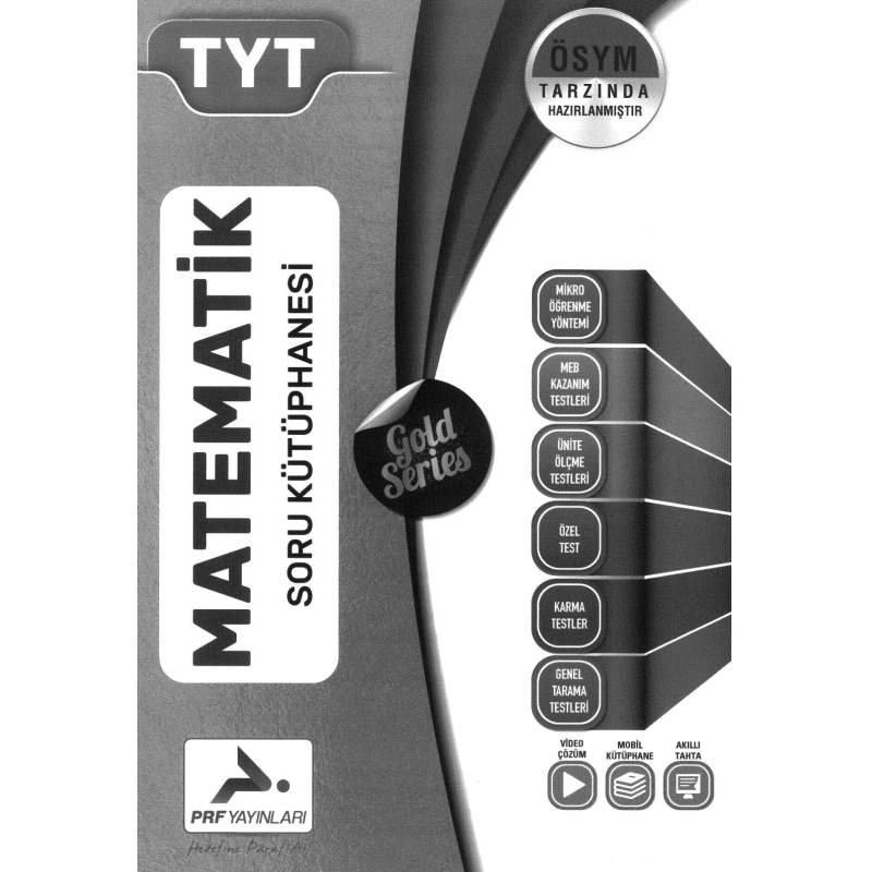 TYT MATEMATİK GOLD SERİSİ SORU KÜTÜPHANESİ