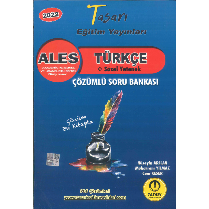 ALES TÜRKÇE SÖZEL YETENEK ÇÖZÜMLÜ SORU BANKASI