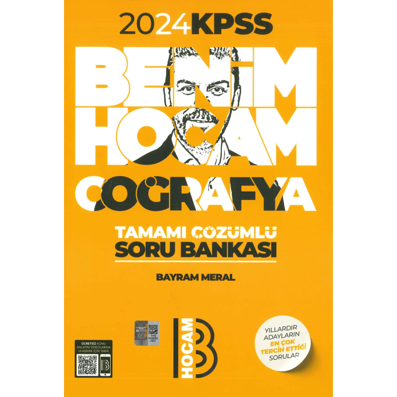 COĞTAFYA TAMAMI ÇÖZÜMLÜ SORU BANKASI BENİM HOCAM BAYRAM MERAL