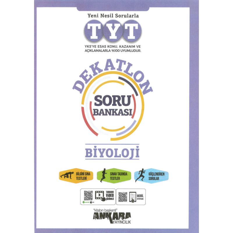 TYT BİYOLOJİ DEKATLON SORU BANKASI