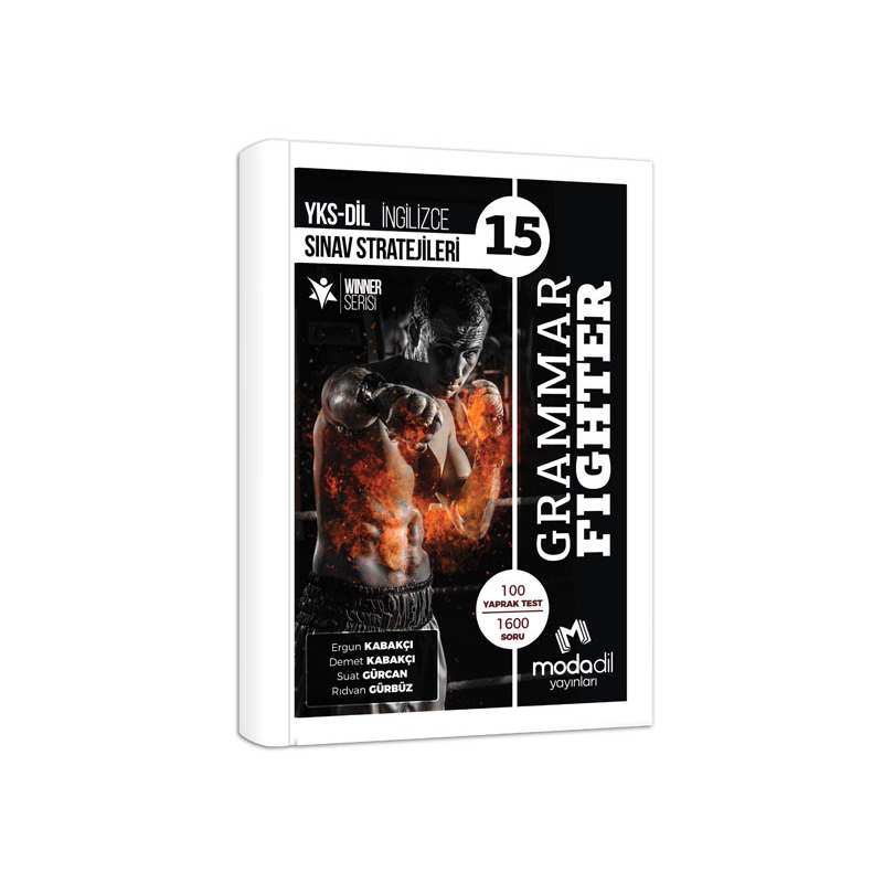 GRAMMAR FIGHTER SINAV STRATEJİLERİ 15 100 YAPRAK TEST 1600 SORU