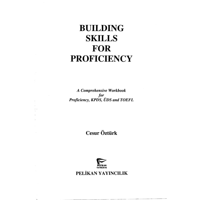 Building Skills For Proficiency Cesur Öztürk