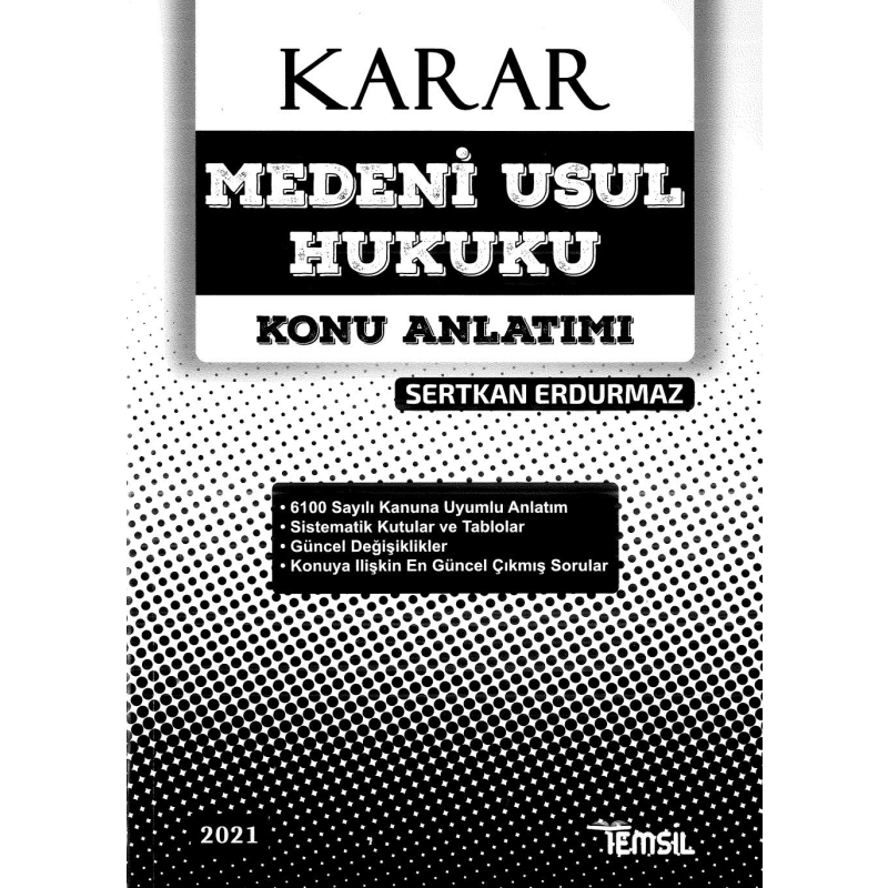 KARAR MEDENİ USUL HUKUKU KONU ANLATIMI