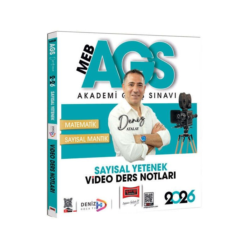 2026 MEB-AGS Sayısal Yetenek Video Ders Notları Yargı Yayınları