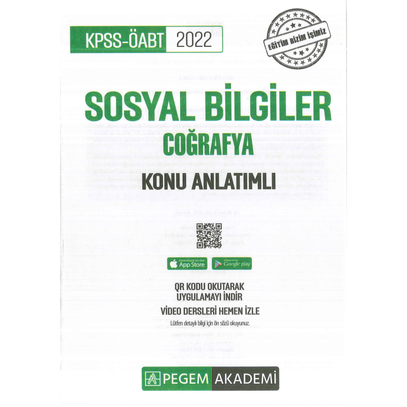 SINIF ÖĞRETMENLİĞİ COĞRAFYA KONU ANLATIMLI