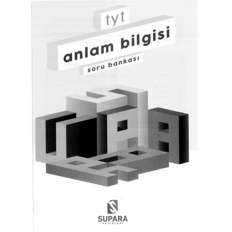 TYT ANLAM BİLGİSİ SORU BANKASI