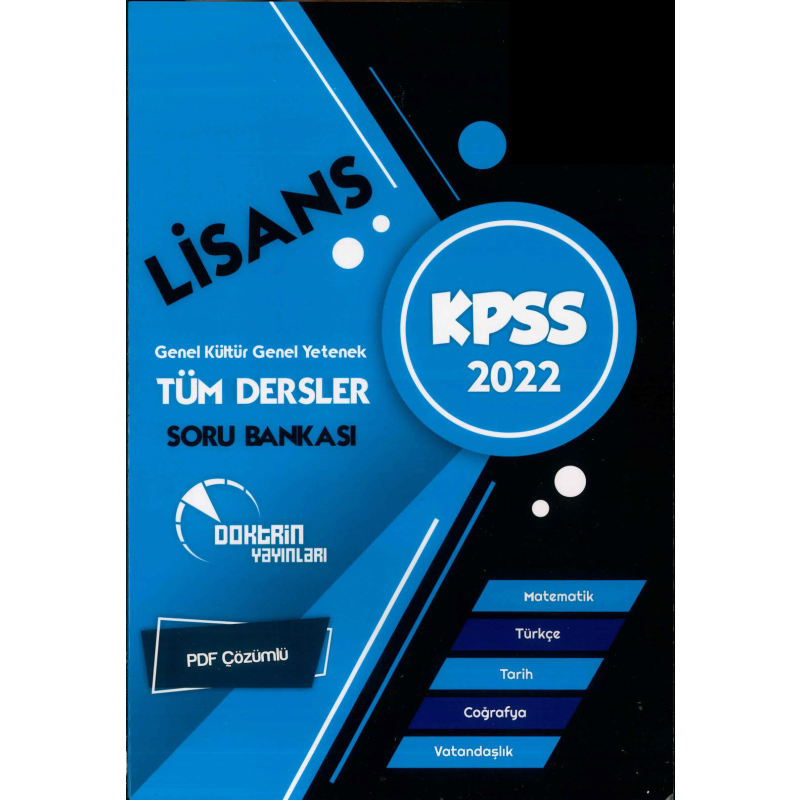 GY GK TÜM DERSLER SORU BANKASI