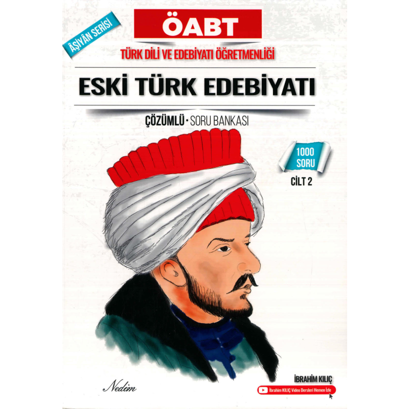 AŞİYAN SERİSİ ESKİ TÜRK EDEBİYATI ÇÖZÜMLÜ SORU BANKASI 1000 SORU CİLT 2
