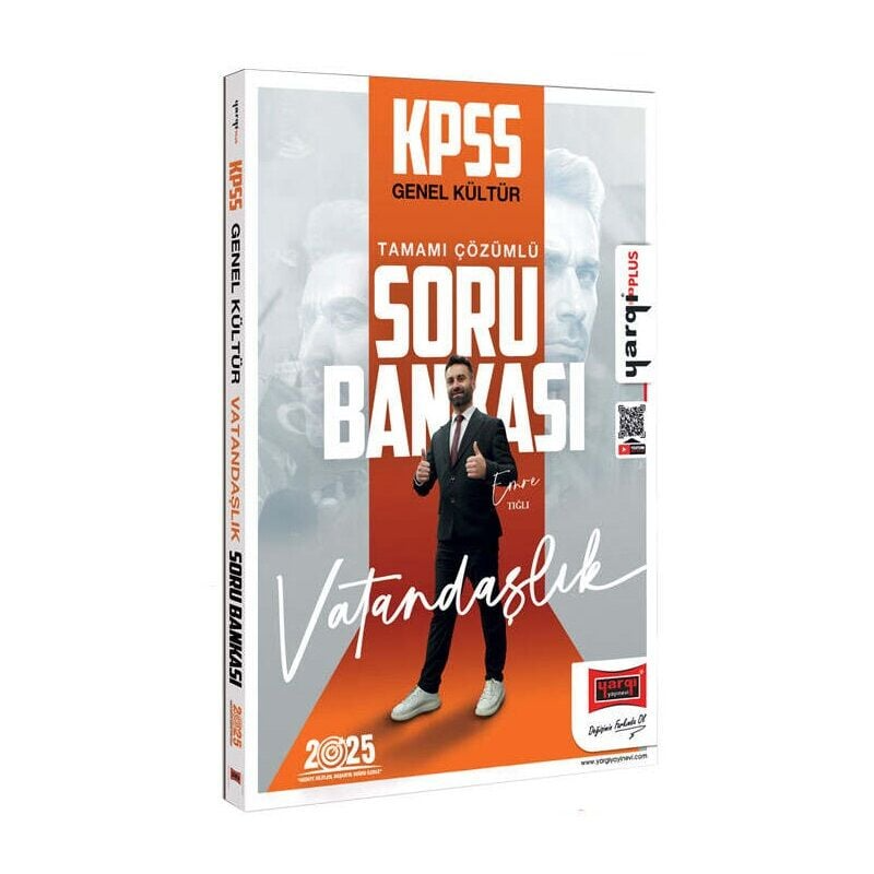 2025 KPSS Genel Kültür Tamamı Çözümlü Vatandaşlık Soru Bankası Yargı Yayınları