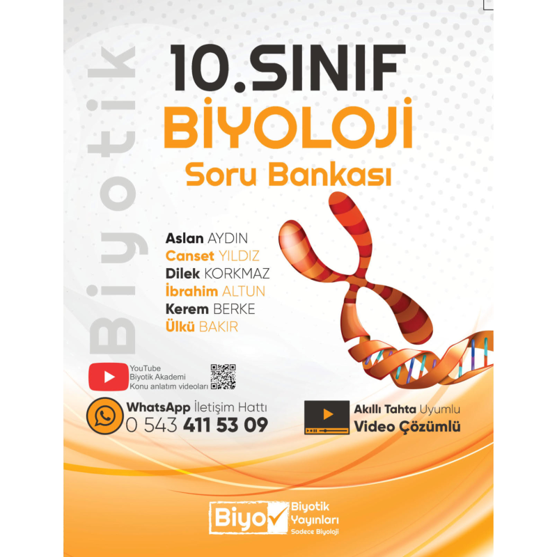 10. Sınıf Biyoloji Biyotik Soru Bankası Biyotik Yayınları