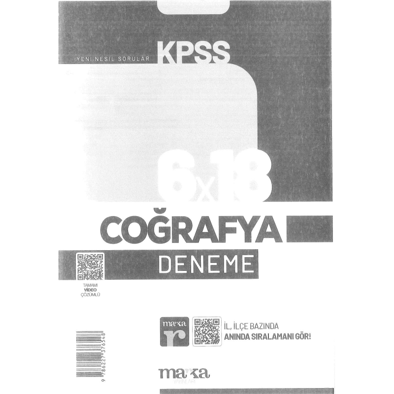 6*18 COĞRAFYA DENEME